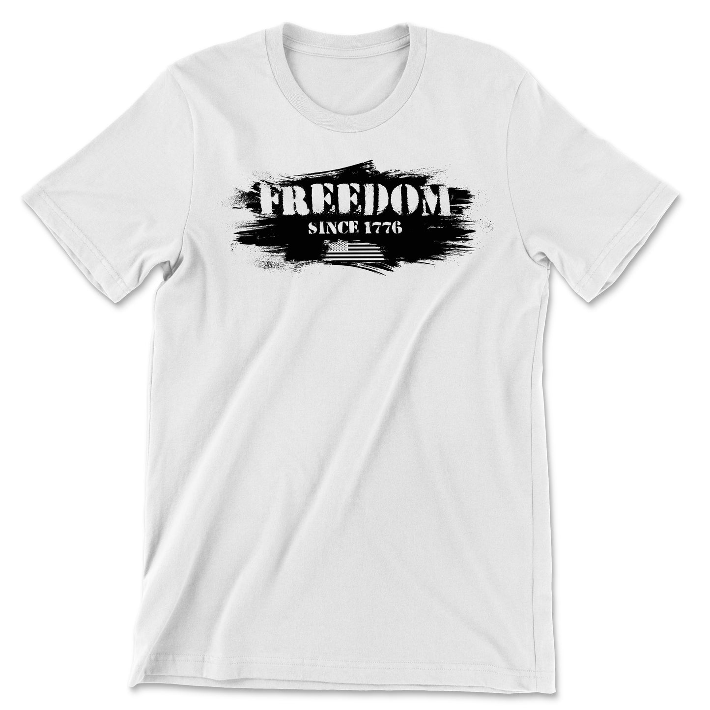 Women's patriotic freedom T-shirt for Fourth of July