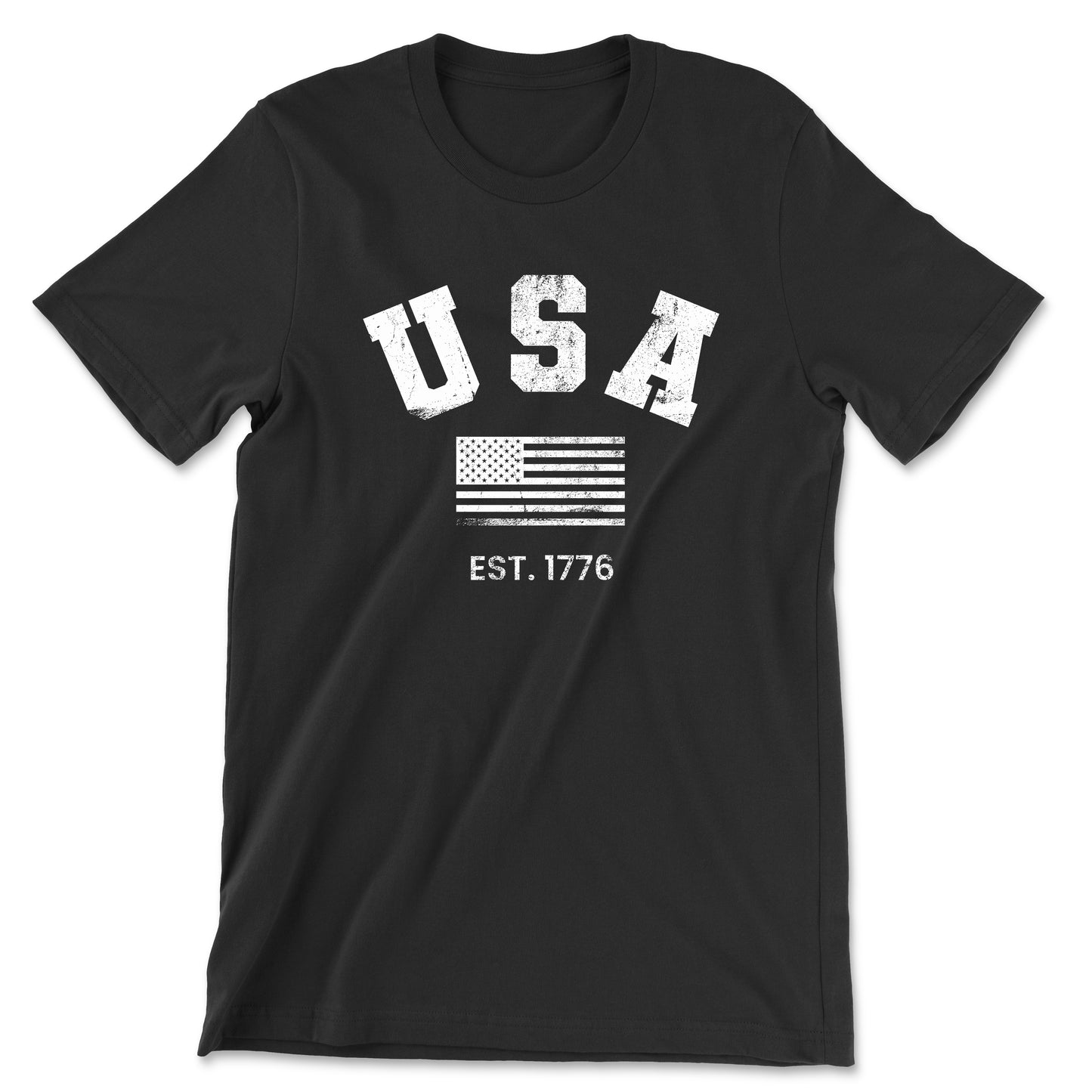Retro USA Flag Shirt – Patriotic Tee for 4th of July
