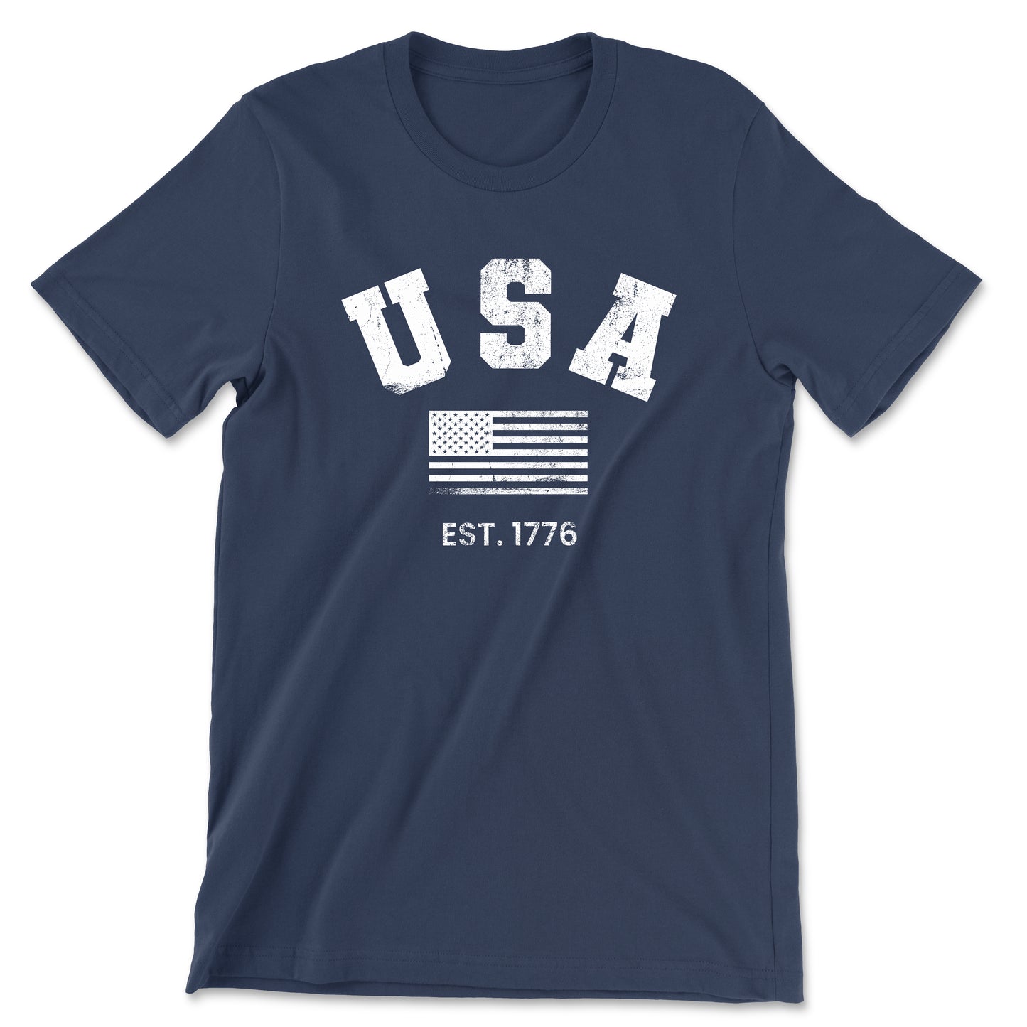 Retro USA Flag Shirt – Patriotic Tee for 4th of July