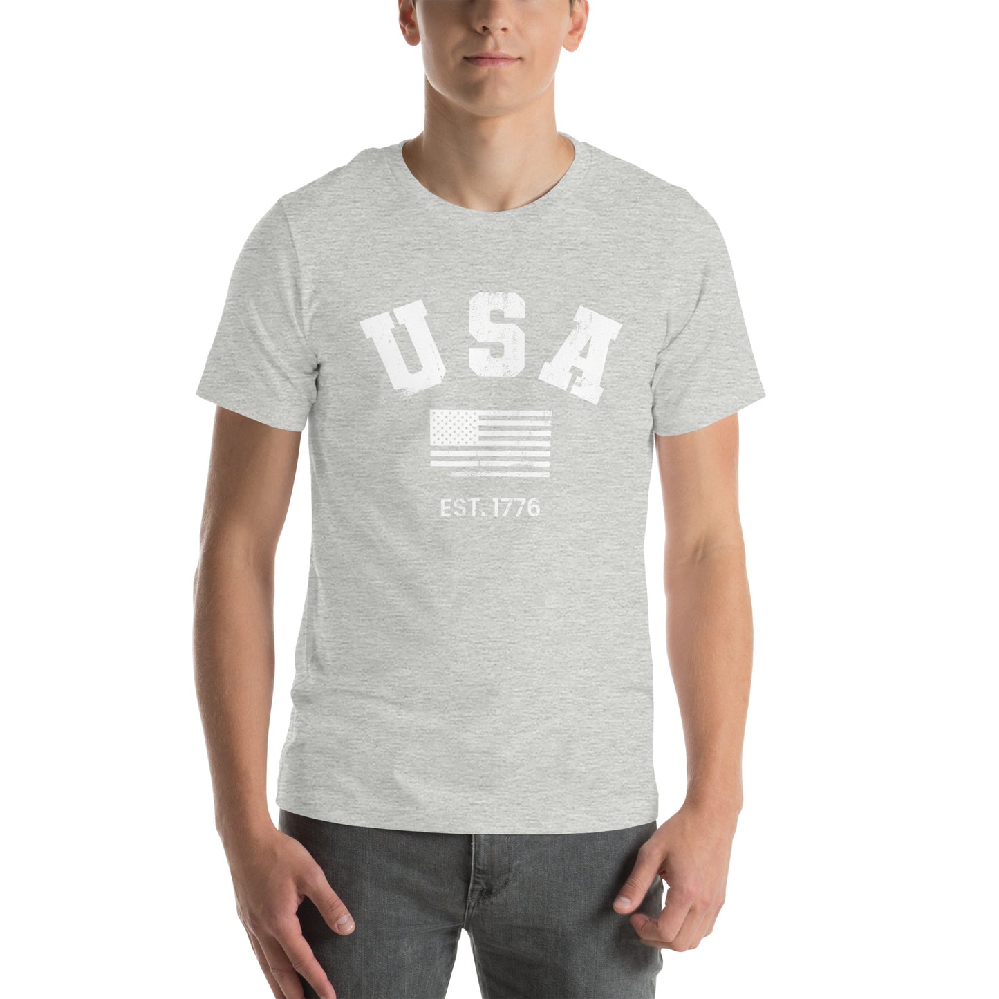 Retro USA Flag Shirt – Patriotic Tee for 4th of July