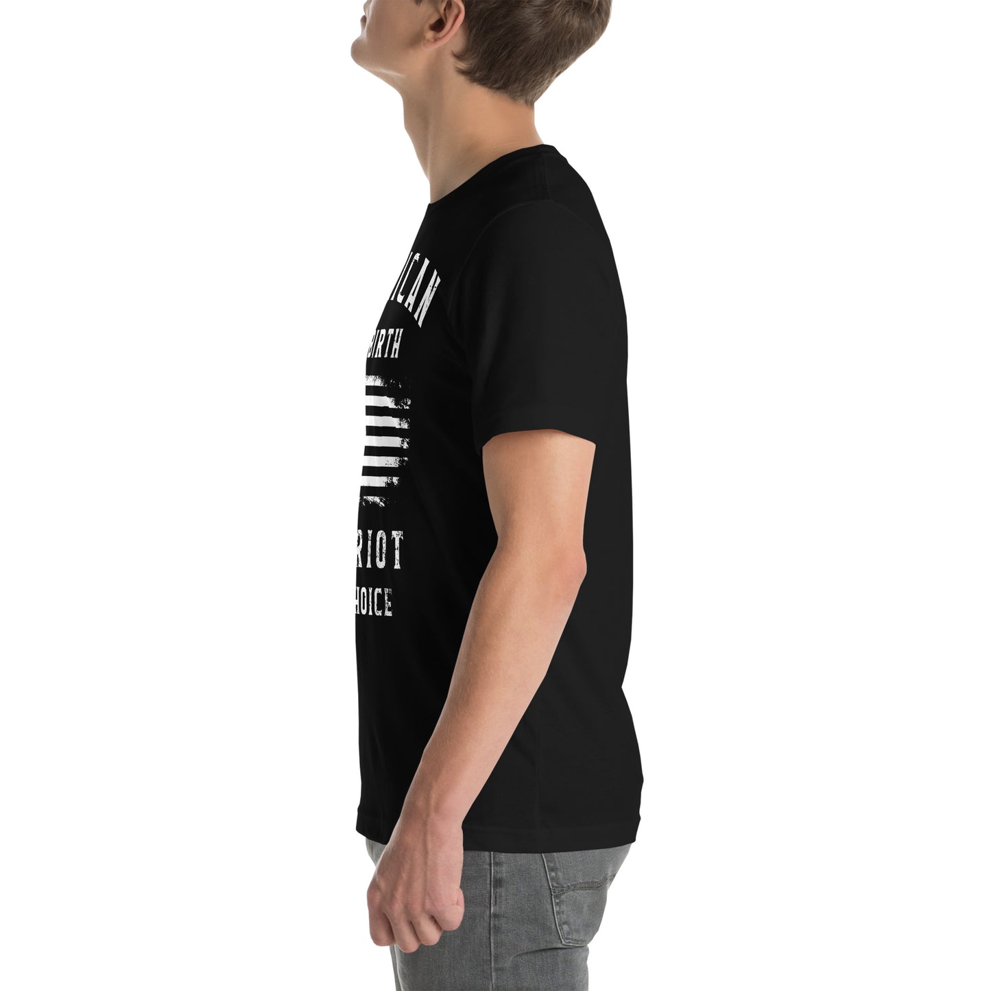 MAGA shirt with USA flag print – patriotic American shirt