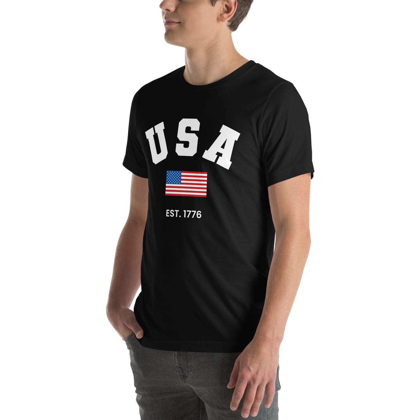 USA Flag Shirt with patriotic design for freedom lovers