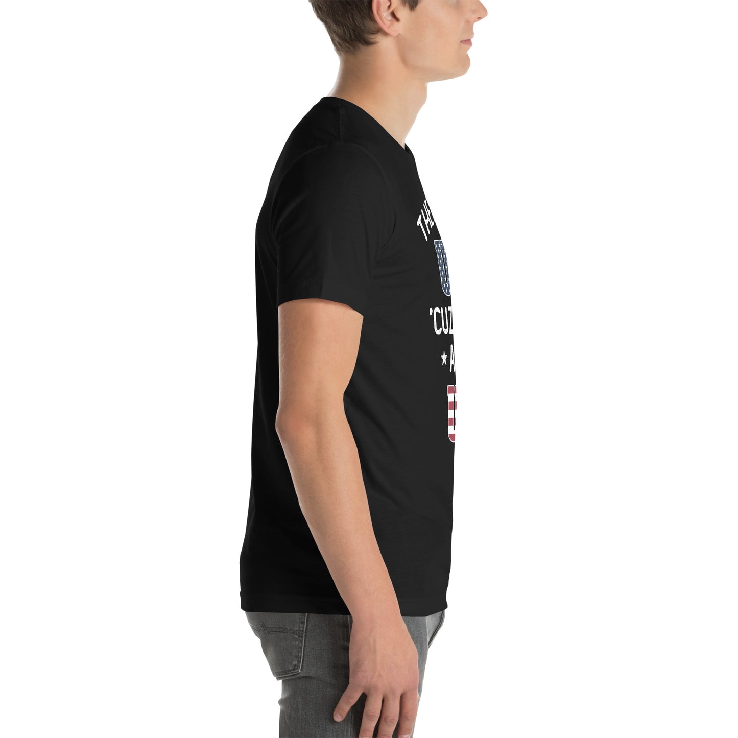 Patriotic USA flag design political t-shirt for Republicans